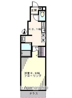 千駄木Jマンション【1階】の間取り