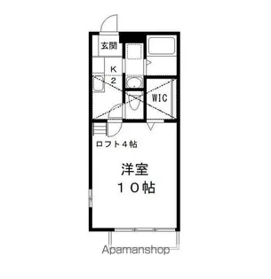 アミティエ【2階】の間取り