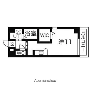カルティエ アラタマ【8階】の間取り