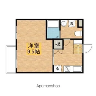 シュンシエール【215号室】の間取り