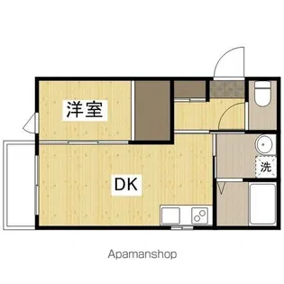セブンプロート草津東【103号室】の間取り
