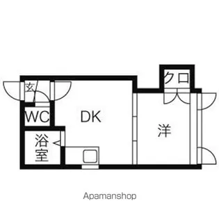 パルク平岸【205号室】の間取り
