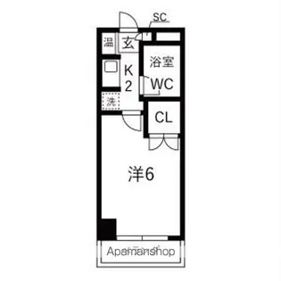 大仁マンション2【3階】の間取り