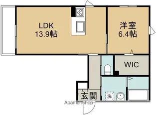 グラン・メゾン【303号室】の間取り