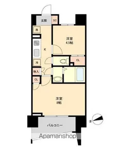 HF仙台長町レジデンス【13階】の間取り