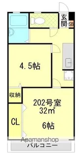峰マンション(北大塚)【2階】の間取り