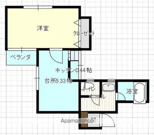 シェラハウス【1階】の間取り