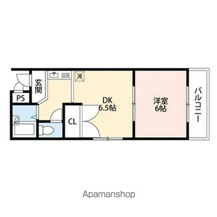 TIFFANY HEIGHTS【2階】の間取り