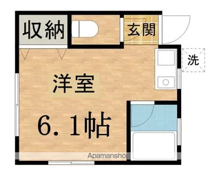 グリーンハイツ多摩【202号室】の間取り