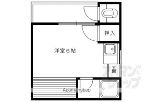 白川ハイツ【10号室】の間取り