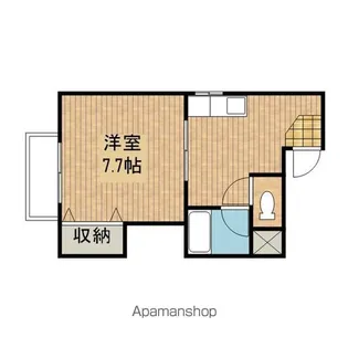 稲荷ヴィレッジ【2階】の間取り