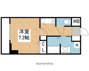 ラフォーレ千種【5階】の間取り