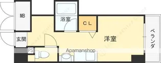 グロース西宮北口【1階】の間取り
