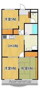 小瀬パークマンション【302号号室】の間取り