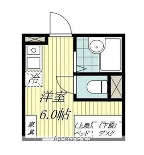 APPRENDRE【402号室】の間取り