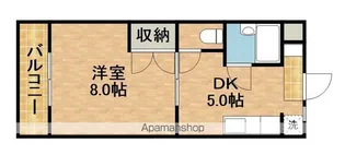 メゾーネマルクⅠ【3階】の間取り