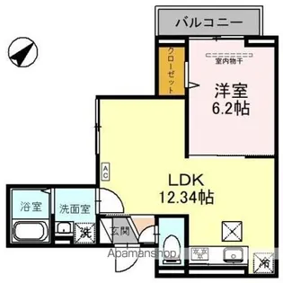 リーラN【1階】の間取り