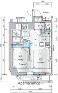 メインステージ入谷Ⅲ【10階】の間取り