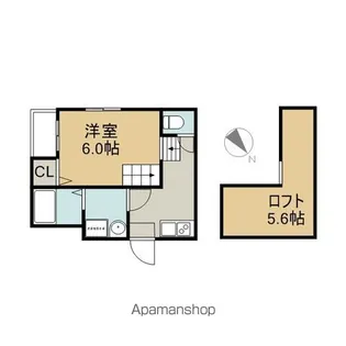 フォレストヒルズ【2階】の間取り