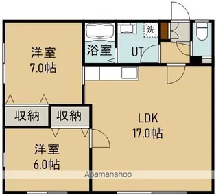 チェリー桔梗【3階】の間取り
