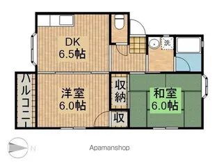 グランパレⅤ【1階】の間取り