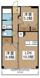 フォレスト6【3階】の間取り