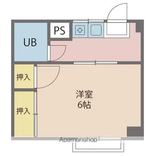 カーム山城【301号室】の間取り