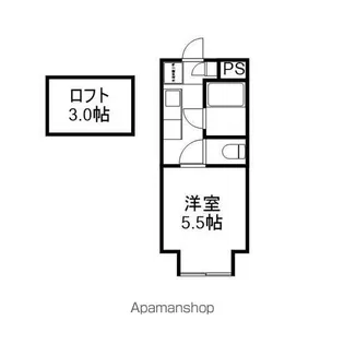 山野井マンション【2階】の間取り