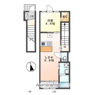 AVANCE【2階】の間取り