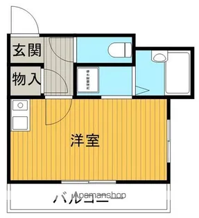 シャンピア蛍【3階】の間取り