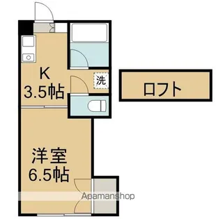 アリス高砂第一B【2階】の間取り