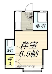 首藤アパート【2階】の間取り