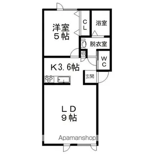 I’LL HAVE ANOTHER【2階】の間取り