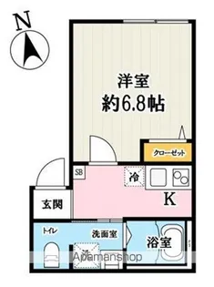 モンターニャ・グランデ東岩槻A【2階】の間取り