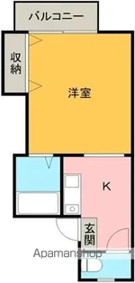 KHコーポ【2階】の間取り