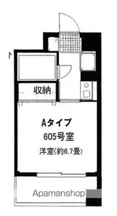 リバーサイドバレル【4階】の間取り