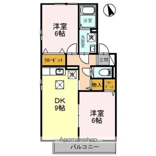 セジュールM ーⅡ【1階】の間取り