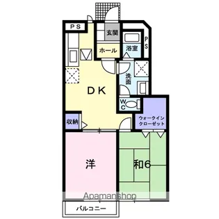 サラシティー【1階】の間取り