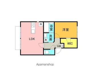 ファミール上吉田【B105号室】の間取り