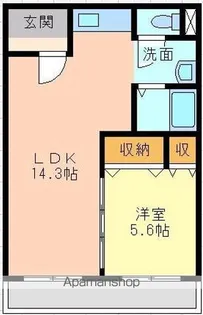 パストラル【2階】の間取り