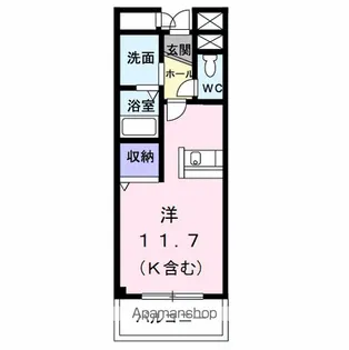 ブルースカイヒルズⅡ【3階】の間取り