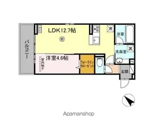 ヴィバーチェ【3階】の間取り