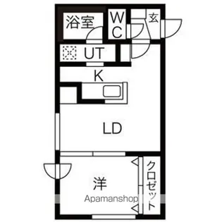 エスポアール前田【4階】の間取り