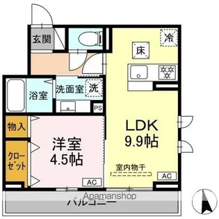 D’BLESS横濱岸根公園II【1階】の間取り