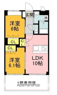 小城苑【2階】の間取り