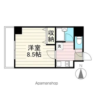 リエス原ノ町【601号室】の間取り