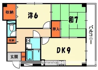 グレースシャトー【3階】の間取り