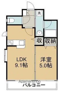 M CHATELET【3階】の間取り