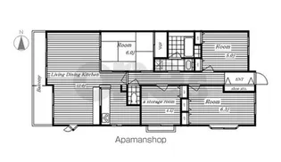 レジディア泉【9階】の間取り