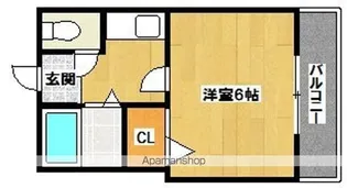 シャトル市大前【303号室】の間取り